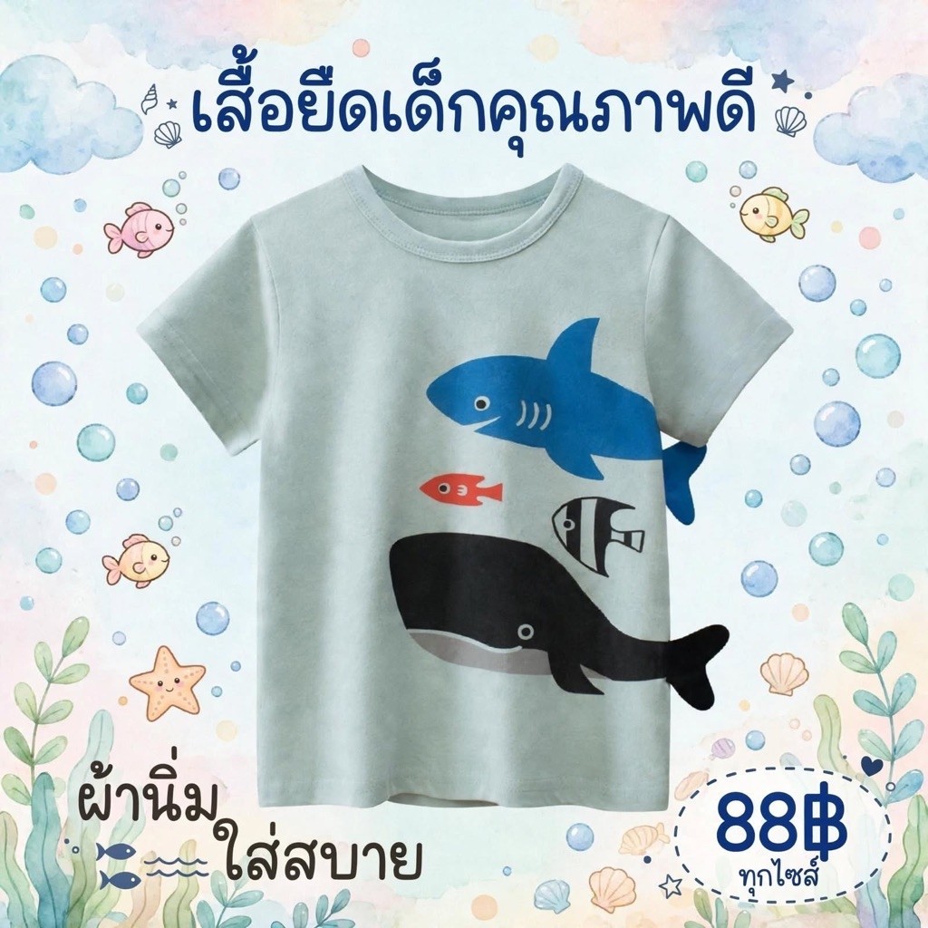 เสื้อยืดคุณภาพแบรนด์27