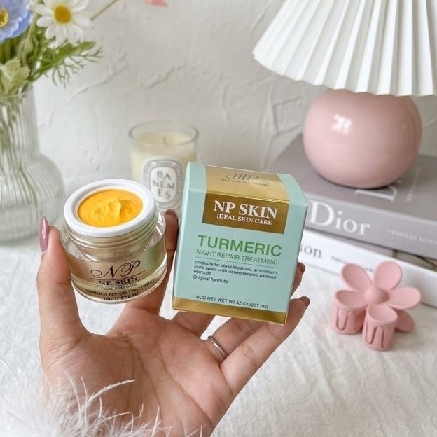 ไนท์ครีม Np skin ของแท้ ครีมเวชสำอางรักษาสิว