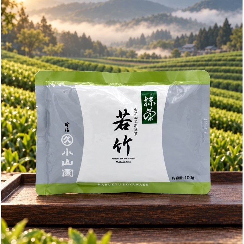 ผงมัทฉะแท้ Wakatake Matcha จาก Marukyu Koyamaen  ขนาด 100 g