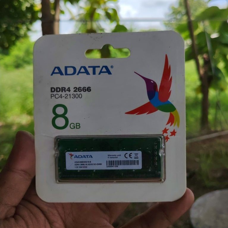 Ram แรมโน้ตบุ๊ก ADATA DDR4 8GB BUS 2666 มือหนึ่ง