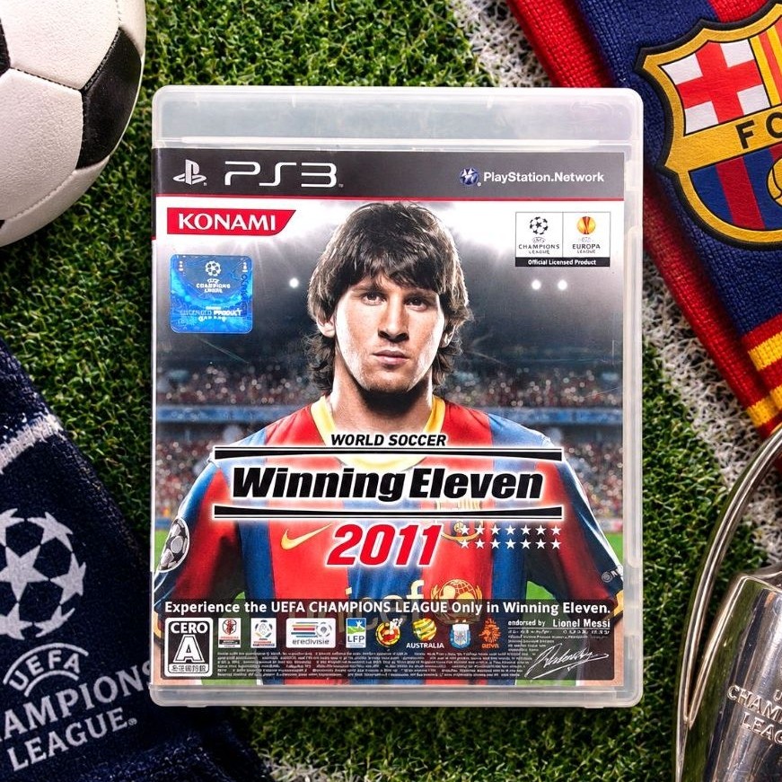 แผ่นเกม ps3 World Soccer Winning Eleven 2011 ภาษาอังกฤษ เล่นได้ปกติ มือสอง
