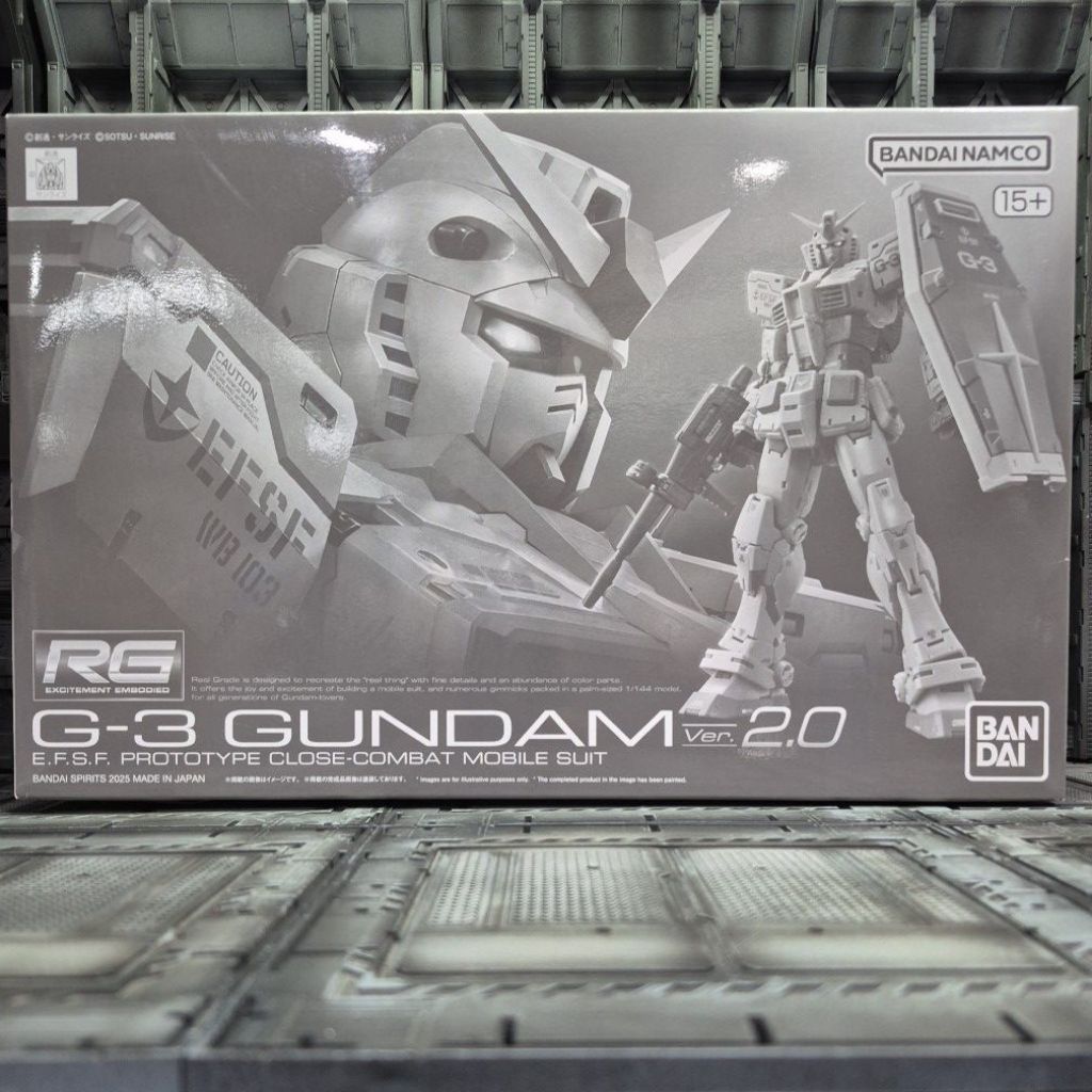 RG 1/144 G-3 GUNDAM Ver.2.0 [E.F.S.F. PROTOTYPE CLOSE-COMBAT]