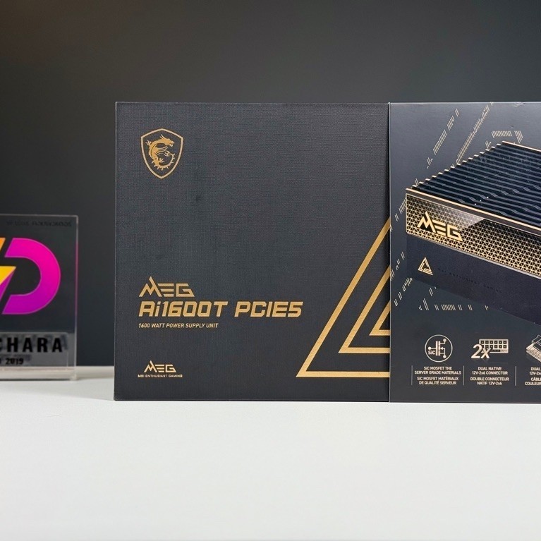 (1600W) MSI MEG AI1600T PCIE5 - 1600W 80 PLUS TITANIUM
