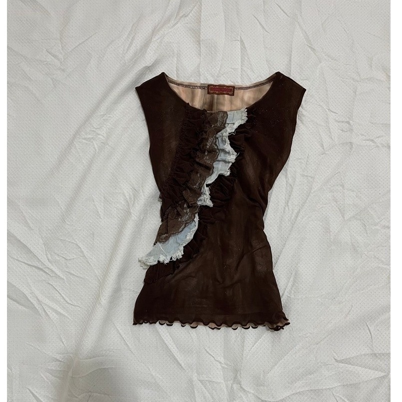 ✨ SHAKE SHAKE vintage top ป้ายญี่ปุ่น 🇯🇵