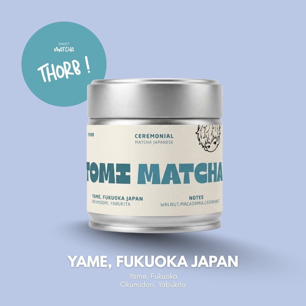 Tomi Matcha (yame,okumidori) มัทฉะโทนถั่ว walnut,macadamia,cashew nut