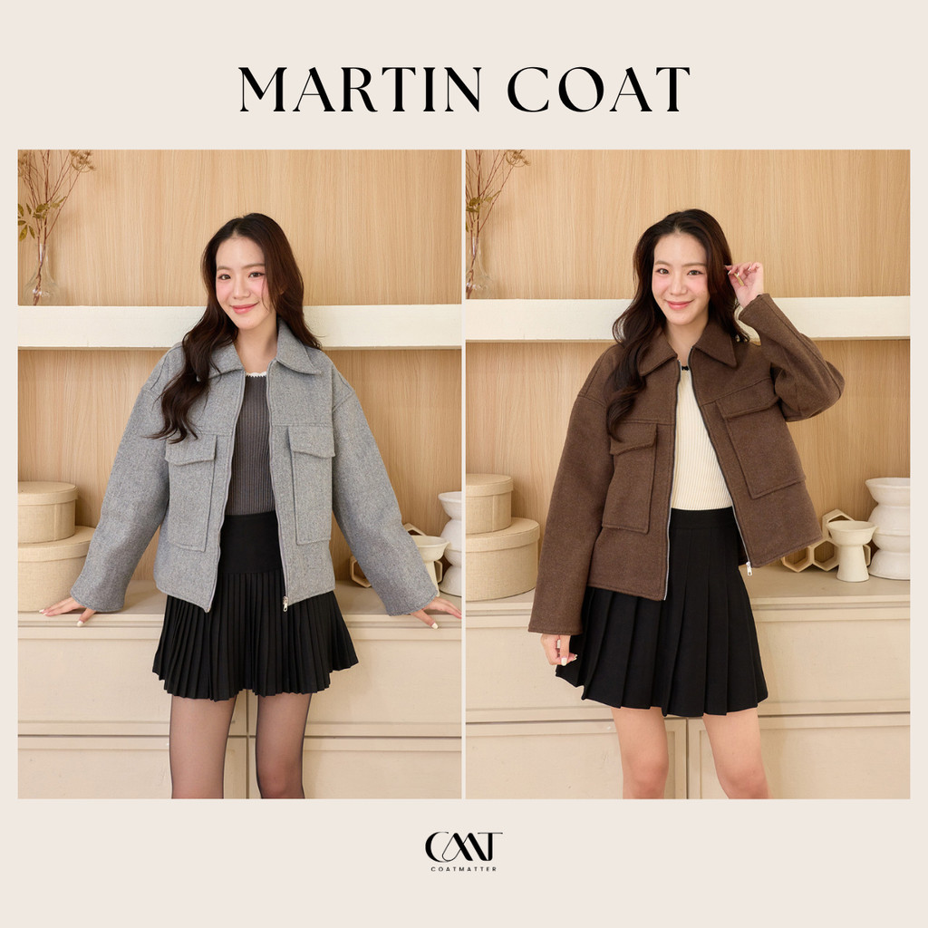 Coatmatter - Martin Coat เสื้อโค้ทผ้าวูล
