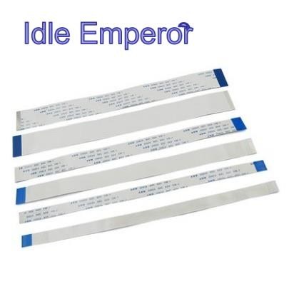 สายเคเบิล FFC FPC 1.0 4P 5P 6P 8P 10P 12P 14P 16P 18P 20P 24P 26P 30P ยาว 15 ซม. 1.0 มม.