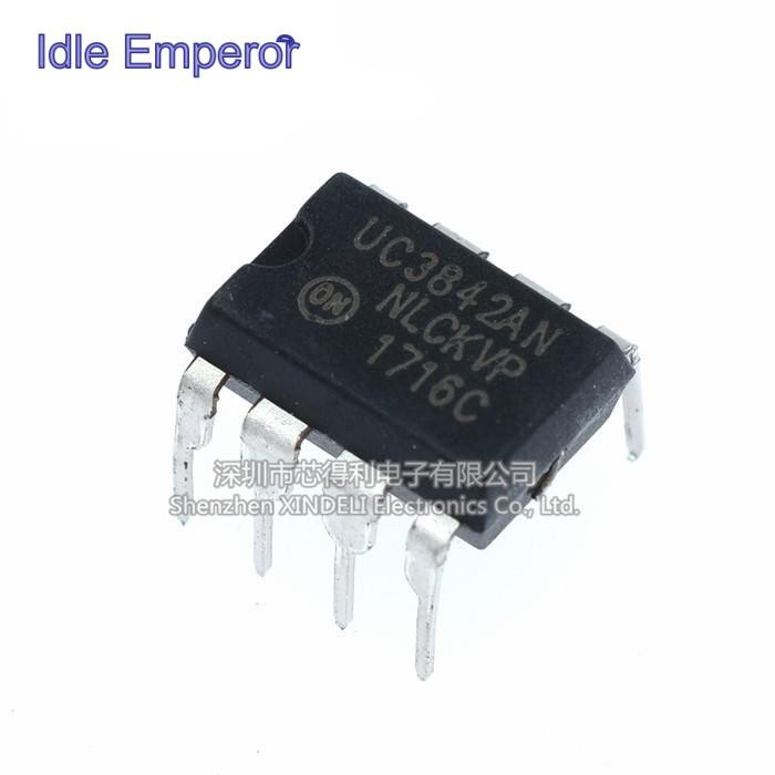 Uc3842an KA3842AN UC3842 โหมดปัจจุบัน PWM Pulse การปรับกว้าง DIP8 ชิป IC ยี่ห้อใหม่พร้อมสต็อก 3842