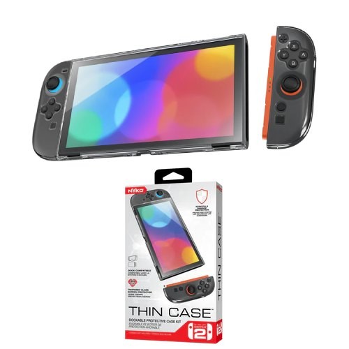 [พร้อมส่ง][Nintendo Switch 2] Nyko : Thin Case Dockable Protective Case Kit for Nintendo Switch 2