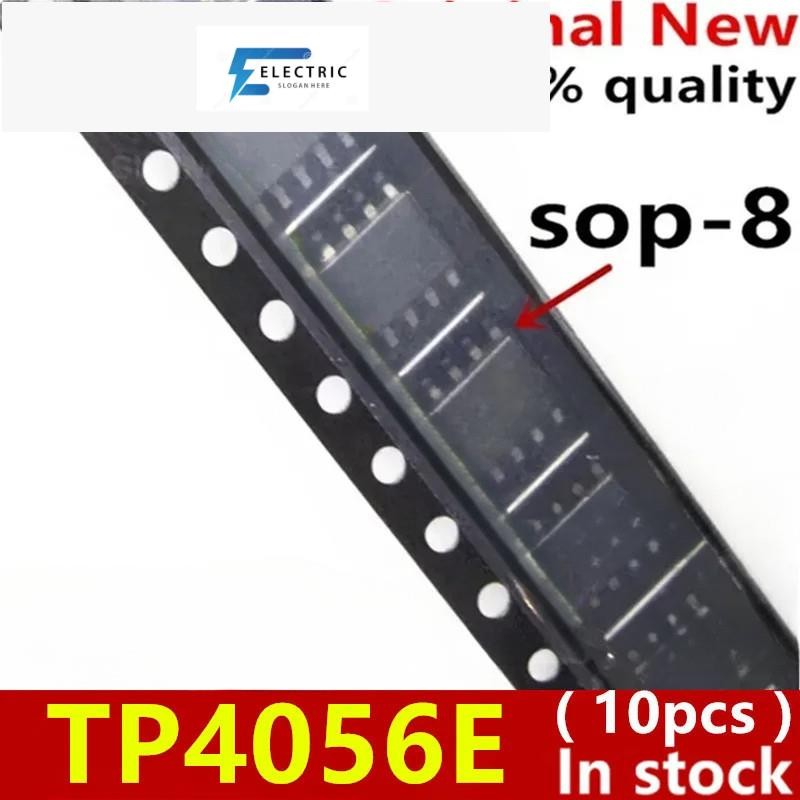 (10 ชิ้น) 100% ใหม่ TP4056E TP4056 4056E sop-8 Chipset