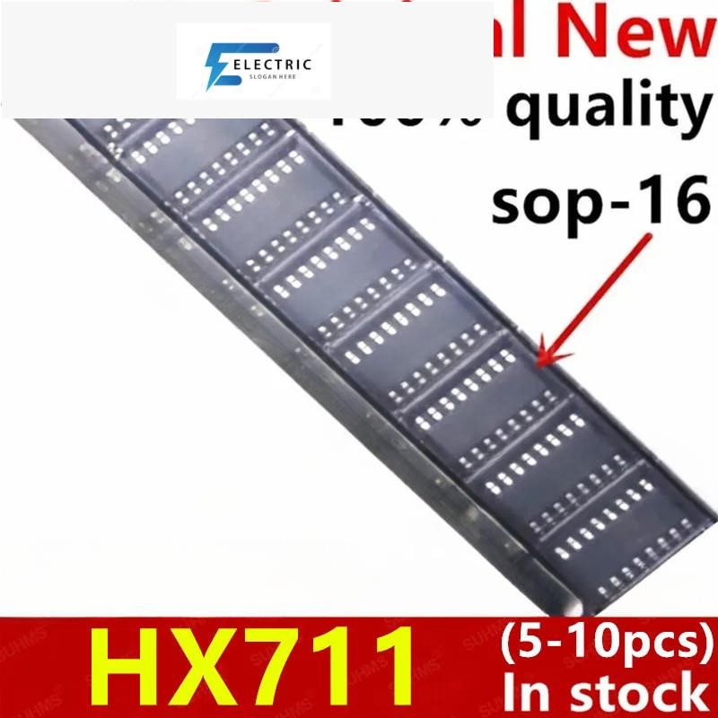 (5-10ชิ้น)100% ใหม่ HX711 sop-16