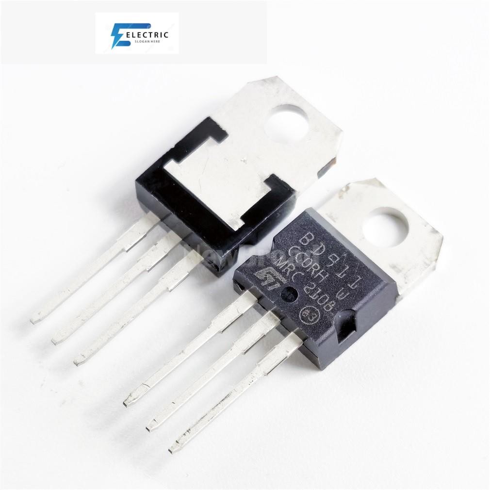 10 ชิ้นใหม่ BD911 BD912 TO-220 ทรานซิสเตอร์พลังงาน