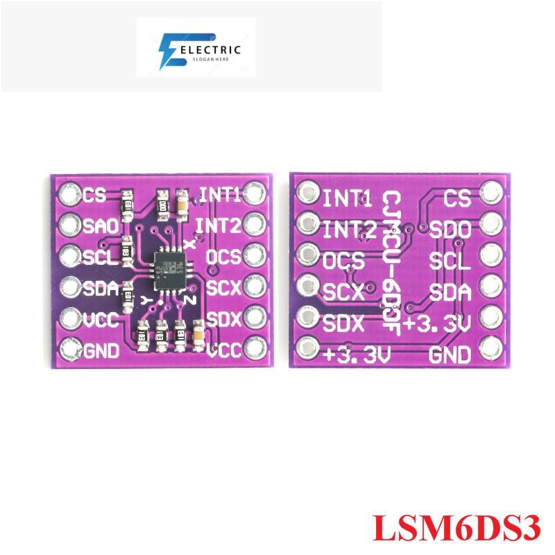 LSM6DS3 เซ็นเซอร์ 3 แกน Accelerometer + 3 แกน Gyroscope 6 แกน Inertial Sensor โมดูล SPI/IIC I2C อินเ