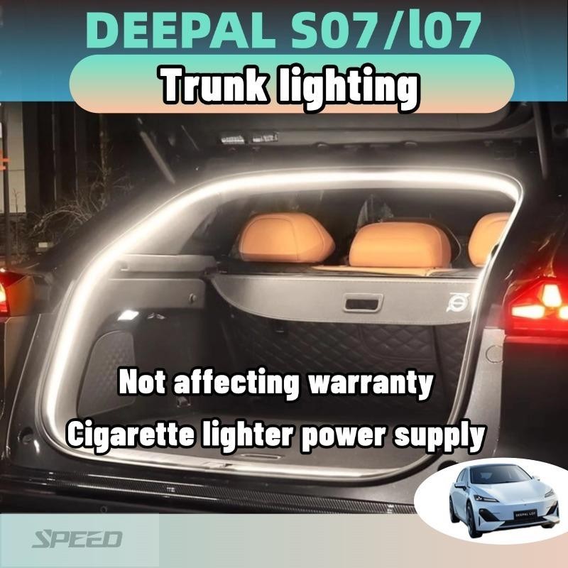 【SPEED】Changan deepal s07/l07 accessories แถบไฟ LED กันน้ํา ยืดหยุ่น ดัดแปลง สําหรับติดท้ายรถยนต์ ขอ