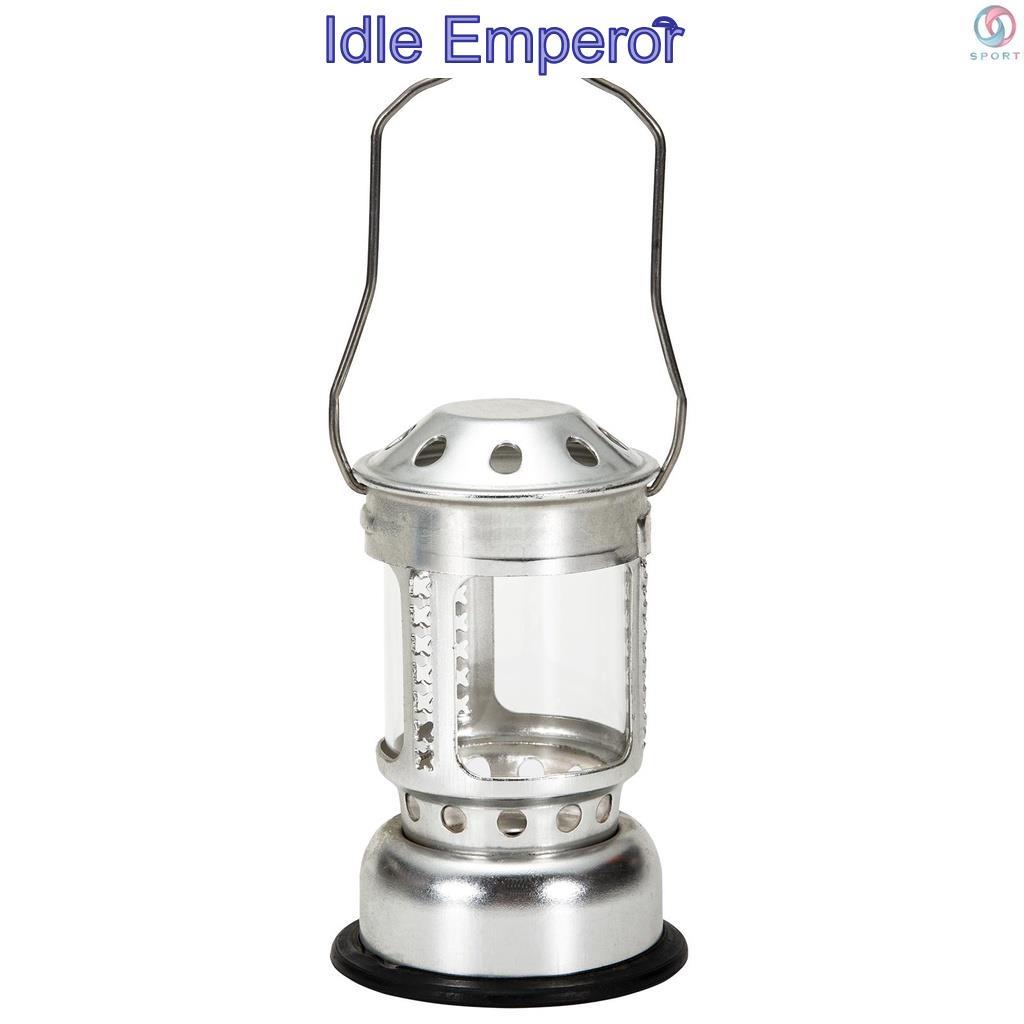 Hanging Outdoor Camping Aluminium Alloy Candle Lamp Portable Candle Holders Night Fishing