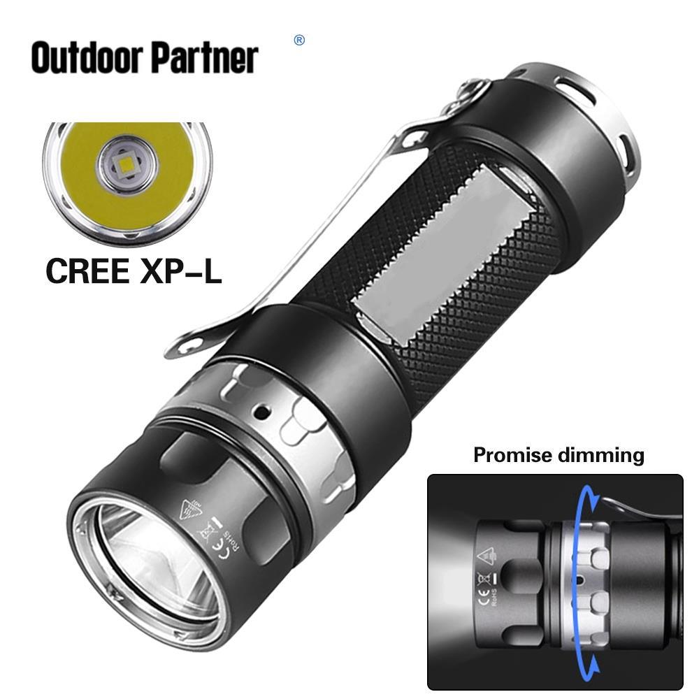 Jetbeam RRT01 ไฟฉาย EDC ไฟฉายยุทธวิธีเดินป่าสํารวจแสง Stepless Dimming ไฟ LED