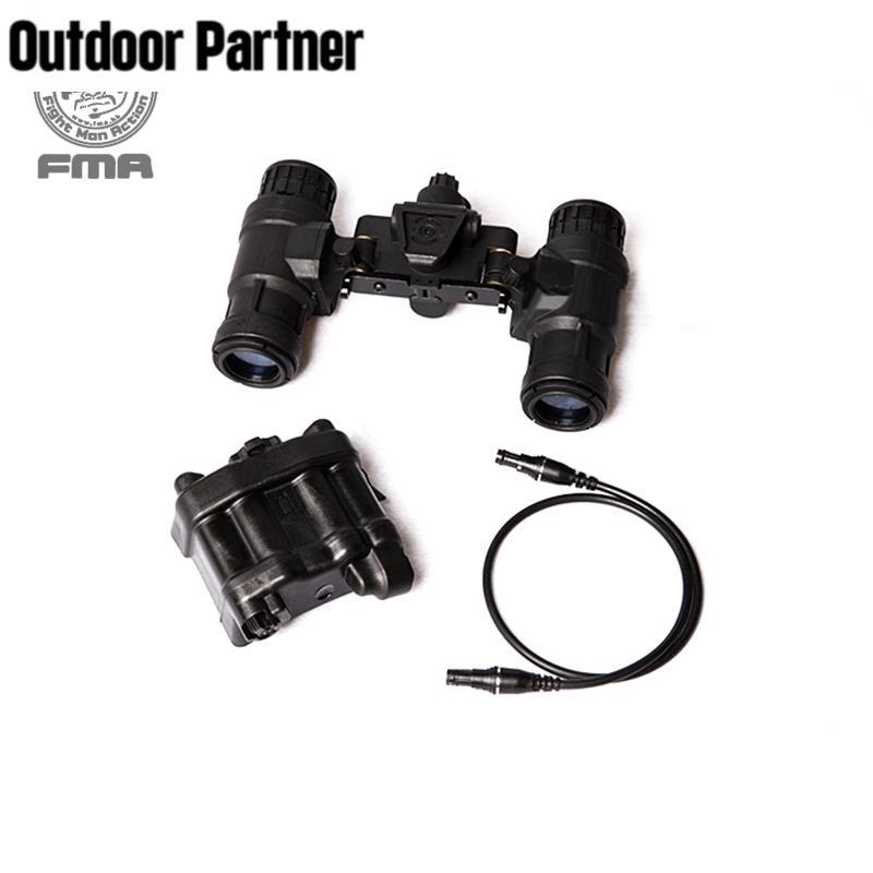 FMA กล้องส่องทางไกลแบบยุทธวิธี NVG PVS31 วิสัยทัศน์กลางคืน Dummy พร้อมฟังก์ชันแสง TB1284-B