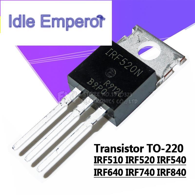 วงจรรวม IRF510 IRF520 IRF540 IRF640 IRF740 IRF840 IRF630 IRF630N TO-220 IRF510N IRF540N IRF520N IRF6
