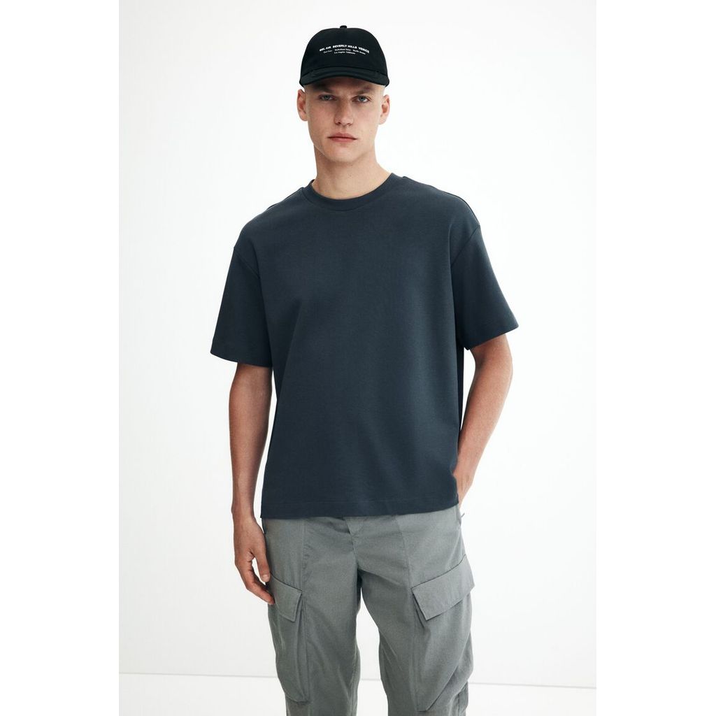H&M(เอชแอนด์เอ็ม) เสื้อยืดแบบหลวม (Loose Fit T-shirt) ผู้ชาย 1232194_6