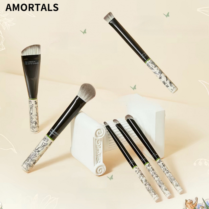 AMORTALS ชุดแปรงอายแชโดว์ แปรงแต่งหน้า รายละเอียดรอบดวงตา อ่อนโยนต่อผิว