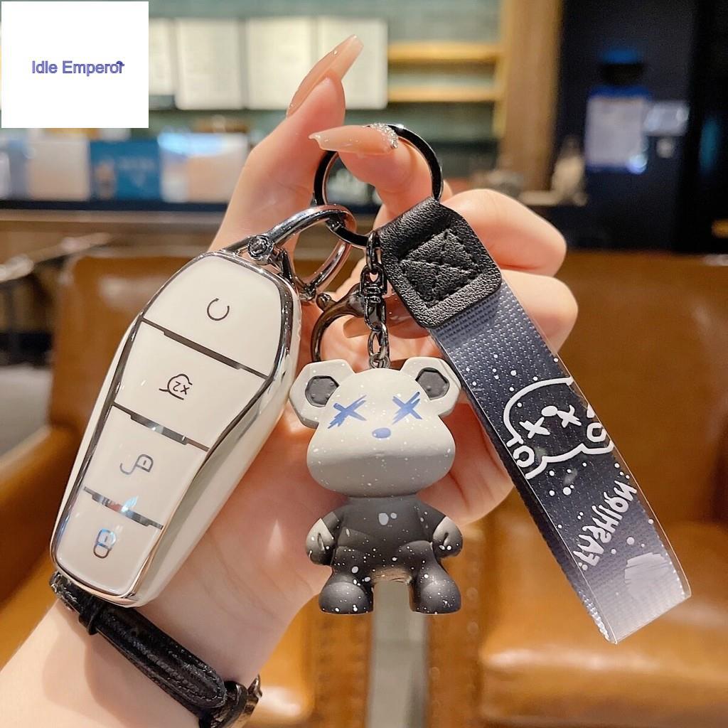 เหมาะสําหรับ BYD sealion 06 Atto3 เคสกุญแจซีลปลาโลมา, เคสกุญแจแฟชั่น, เคสกุญแจน่ารัก, เคสกุญแจ Atto3