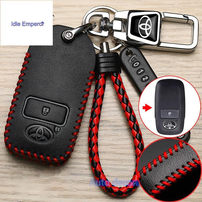 2ปุ่ม Toyota VELOZ 2021-2024 RAIZE ปลอกกุญแจ Toyota VELOZ 2021-2024 RAIZE พวงกุญแจรถ ปลอกกุญแจหนัง