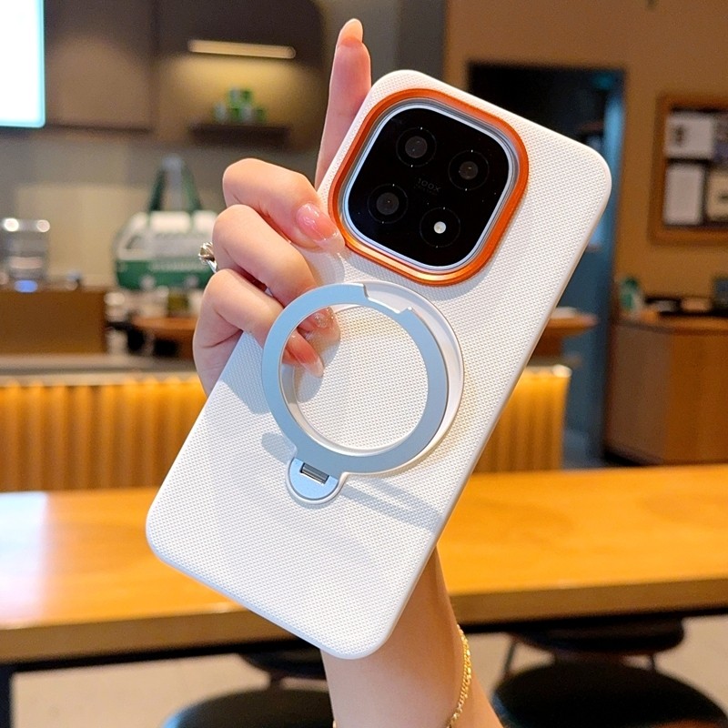 สําหรับ IQOO 15 13 Z10 Tubro Pro Plus เคสกันกระแทกขาตั้งหมุนได้ - ออกแบบเรียบง่ายธุรกิจ