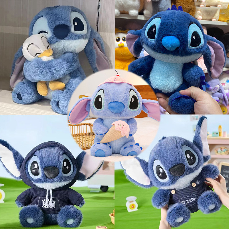 Lilo & Stitch ตุ๊กตาของเล่นน่ารักตุ๊กตา Stitch สําหรับเด็กคอลเลกชันตกแต่งของขวัญ