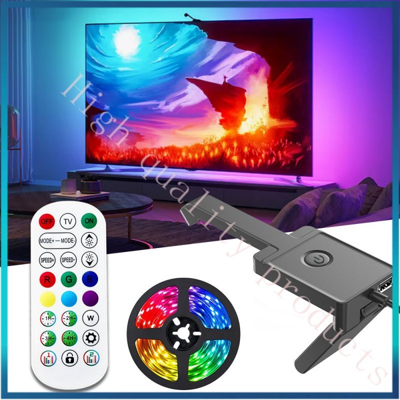 TV TV Color Picker LED Same Screen Color Changing Ambient Light Strip with Color Picker APP Screen C