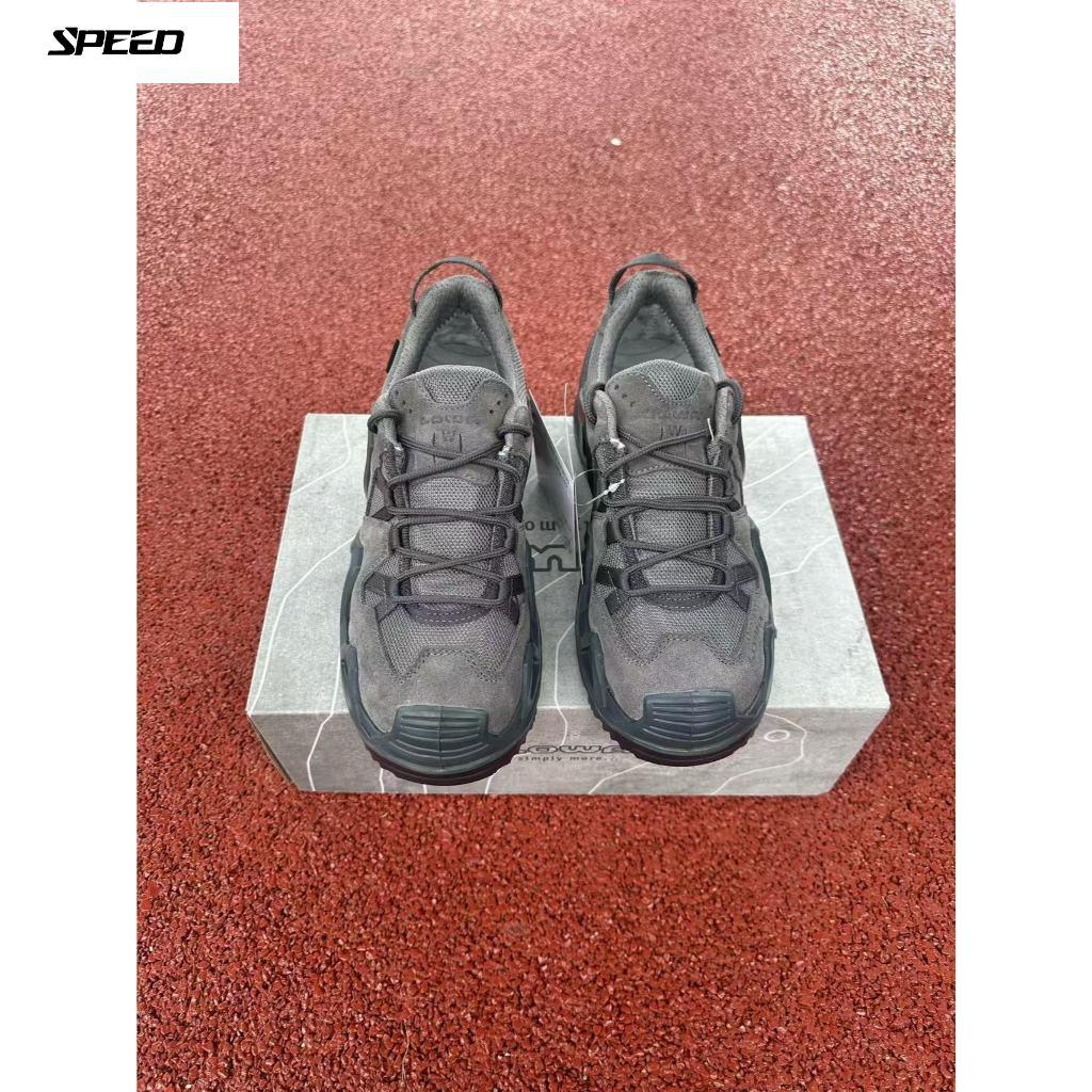 LOWA รองเท้าเดินป่าผู้ชาย Low-Top Anti-Slip กันน้ำและทนต่อการสึกหรอ