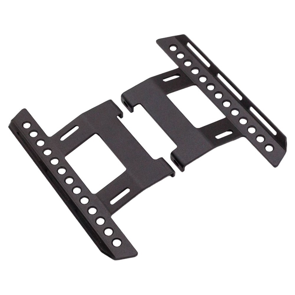 Tough เกราะแผ่นด้านข้างโลหะเหยียบ Slider สําหรับ 1/10 RC Crawler Axial SCX10 RC4WD TF2 RGT อะไหล่อัพ