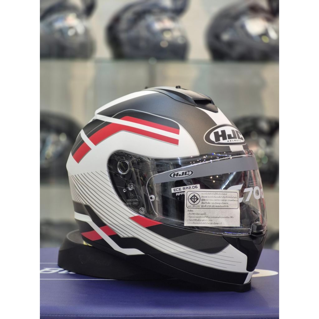 หมวกกันน็อค HJC รุ่น C70N Belis MC1SF