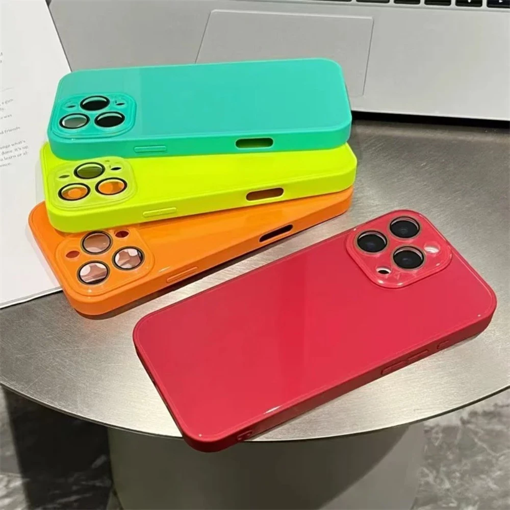 ใหม่สี Ice Like Glass ทันทีเปลี่ยน 17 ขนาดใหญ่ Windows เคสโทรศัพท์สําหรับ IPhone 17 16 15 14 13 12 11 Pro Max ป้องกันกล้ thumbnail 9
