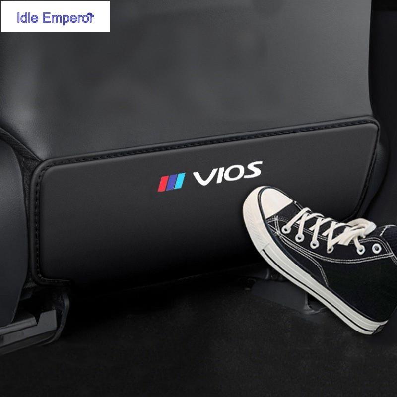 Nappa สําหรับ Toyota Vios gen3/Vios gen2/Vios gen1 ชุดแต่ง พนักพิงหนัง Anti Kick Pad Vios อุปกรณ์เสร