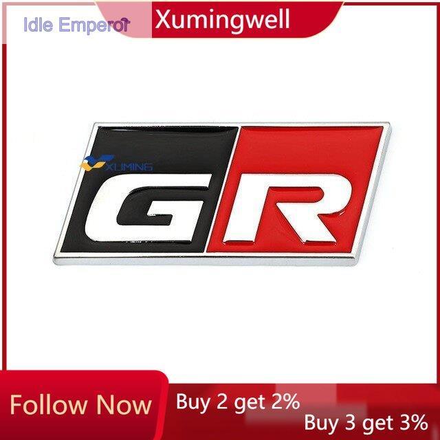 สติ๊กเกอร์ติดรถ GR Sport Logo Decal GR สติ๊กเกอร์โลโก้