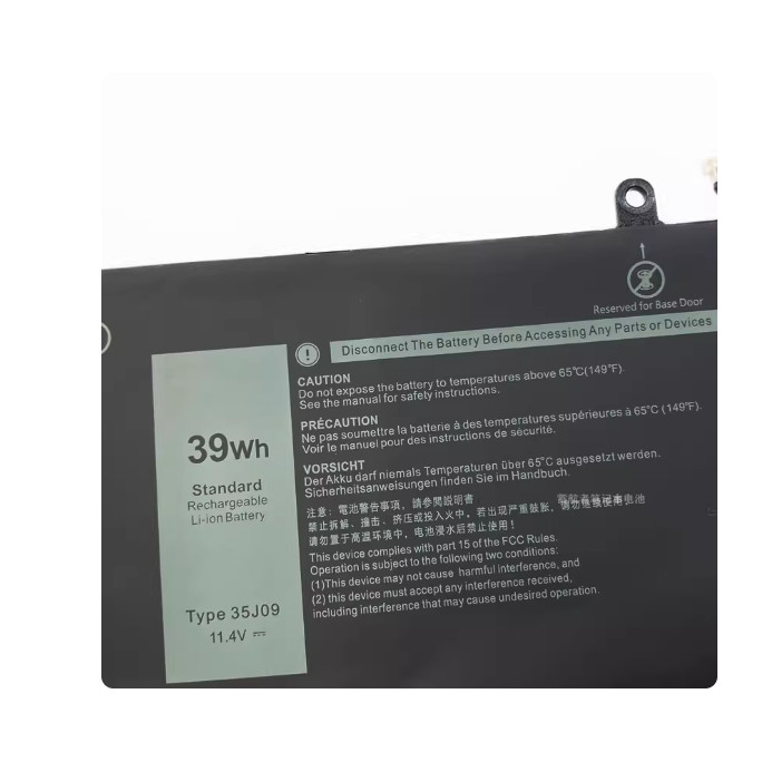สำหรับ DellDellLatitude7410 แบตเตอรี่แล็ปท็อป 35J939WH-09YF