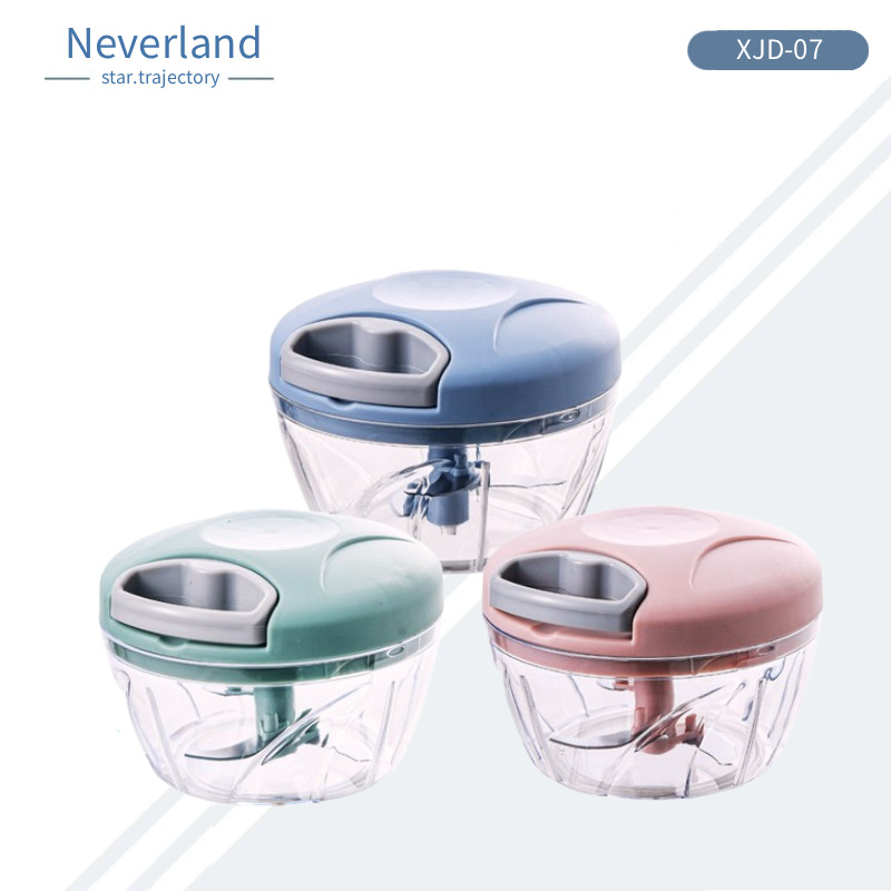 เครื่องสับแบบดึงมือ ความจุ 170/500 มล. สำหรับพริกและกระเทียม ทำงานอย่างมีประสิทธิภาพ