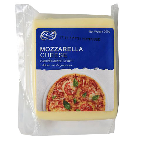 [8851686000011] Caroline Mozzarellacheese 200G. แคโรไลน์ มอสซาเรลล่าชีส
