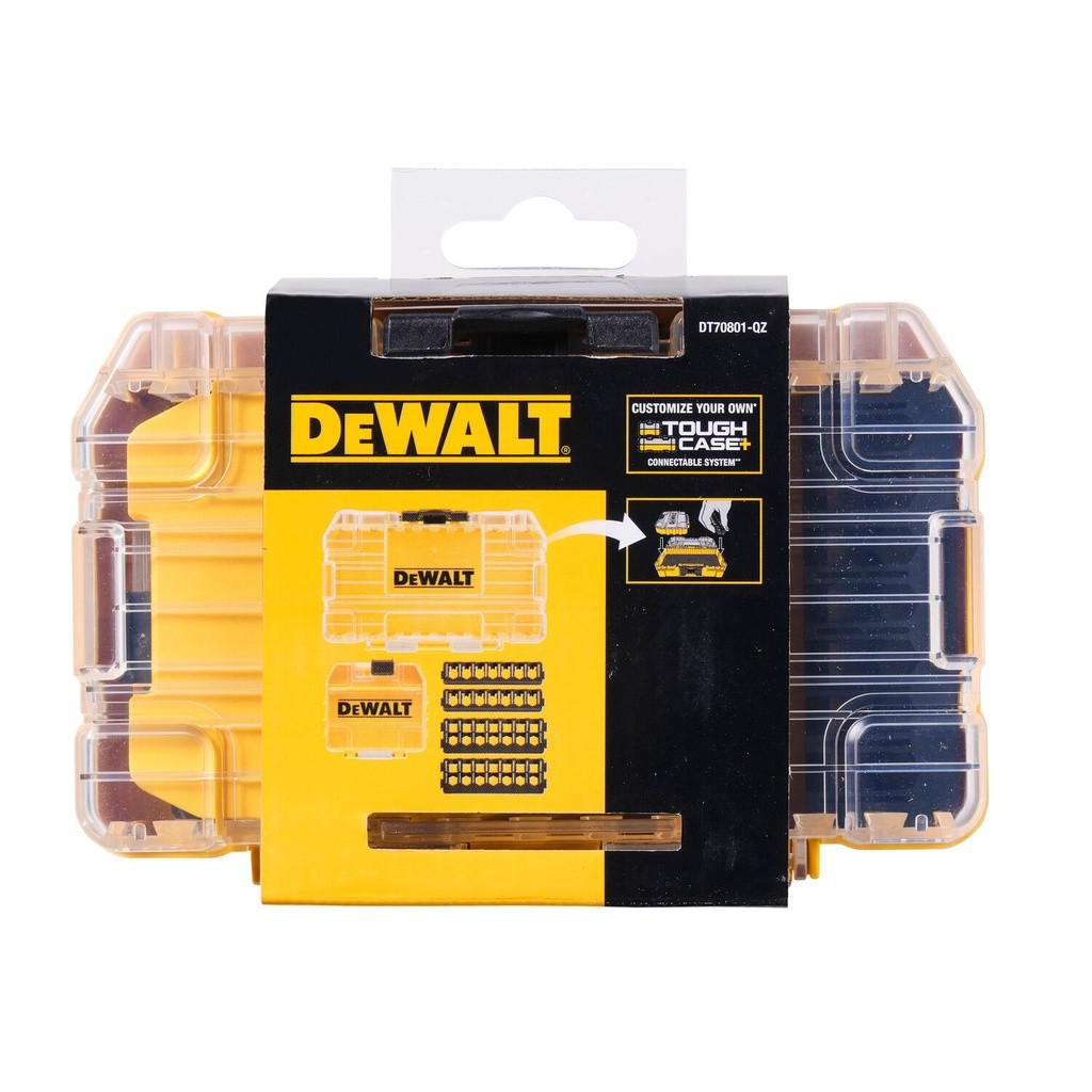 DEWALT กล่องอุปกรณ์ (Tough Case) DeWALT Tstak ขนาดเล็ก รุ่น DT70801-QZ