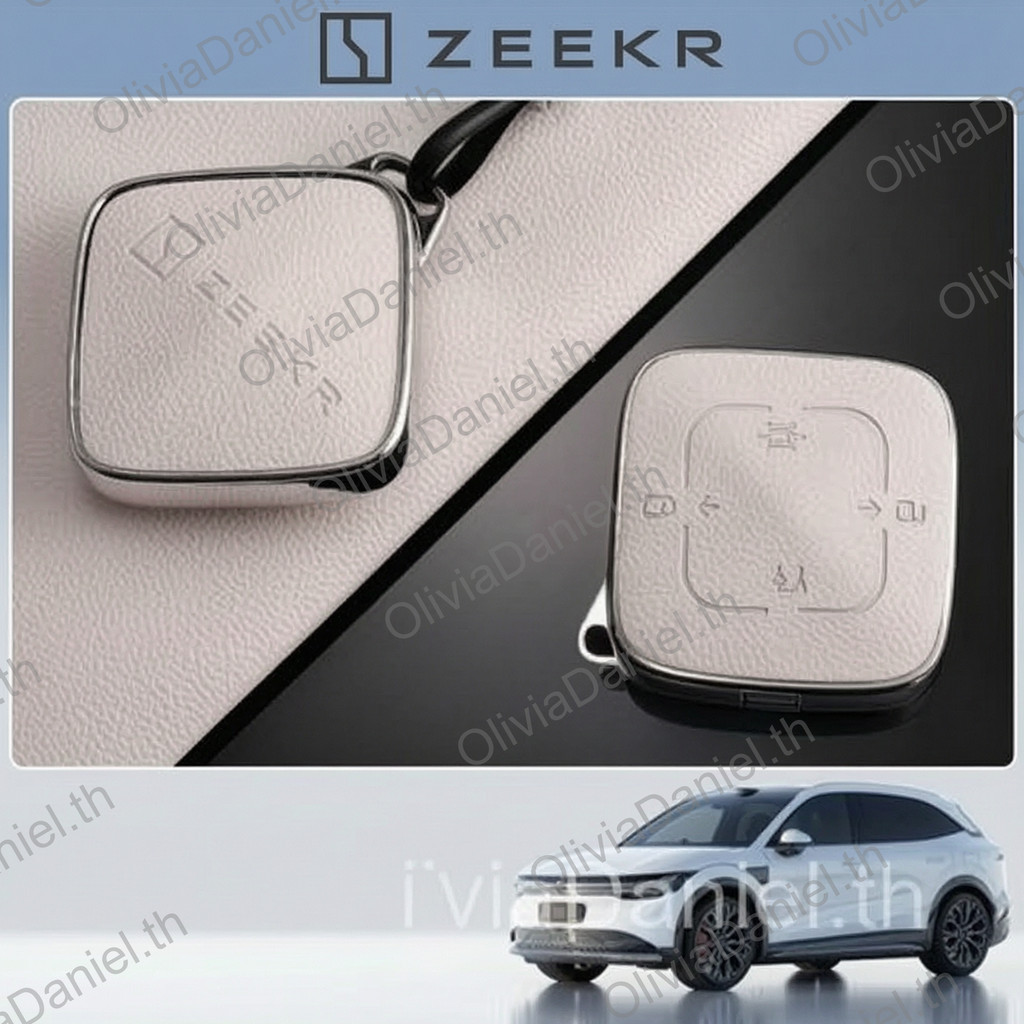 2025 geely zeekr 7x SUV ev รถพิเศษพิเศษฝาครอบกุญแจ zeekr รถรวมทุกอย่างป้องกันกรณี Krypton X High-End ธุรกิจชาย