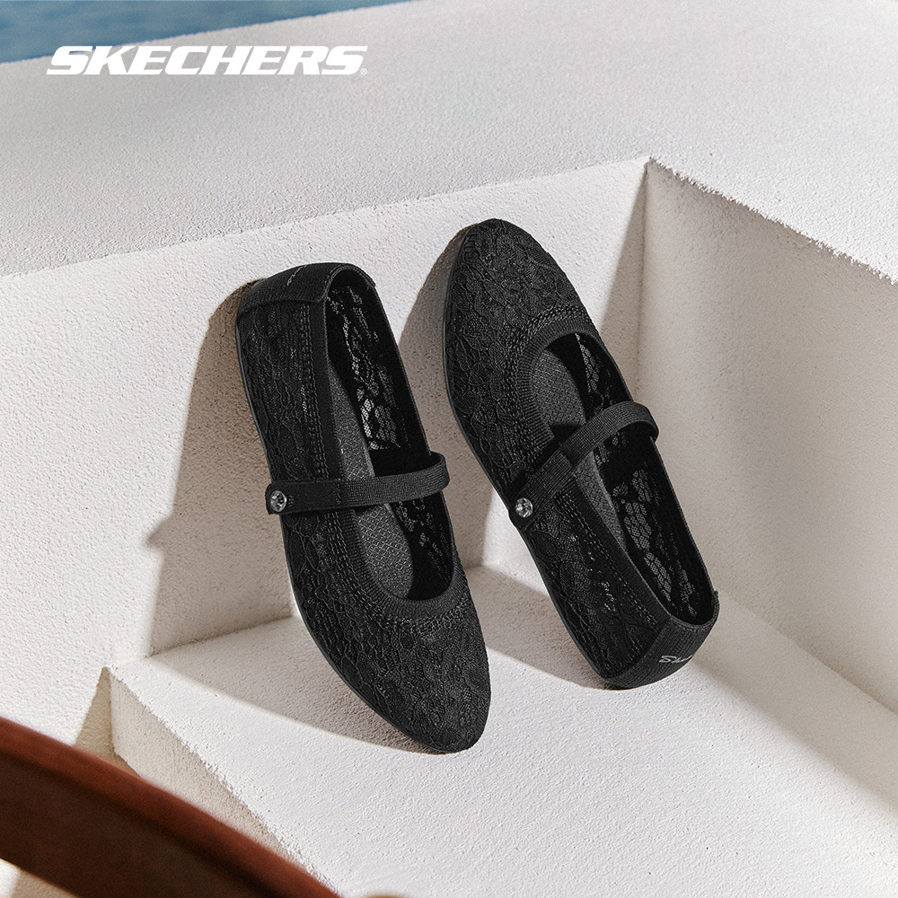 Skechers สเก็ตเชอร์ส รองเท้าผู้หญิง Women Cleo 2.0 Modern Comfort Shoes - 158995-BBK