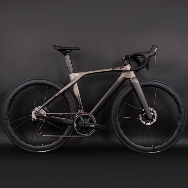 Twitter T10 Pro จักรยานเสือหมอบ เฟรมคาร์บอน ชุดขับ Shimano 105 R7120 2x12 สปีด