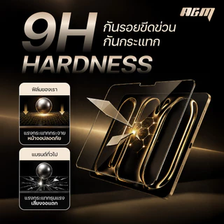 A&M ฟิล์มกระจก iPad air8 gen11 gen12 ขอบโค้ง 2.5D HD กันกระแทก pro11 2025 กันรอยขีดข่วน พรีเมี่ยมair 7 6 gen10 gen9 film