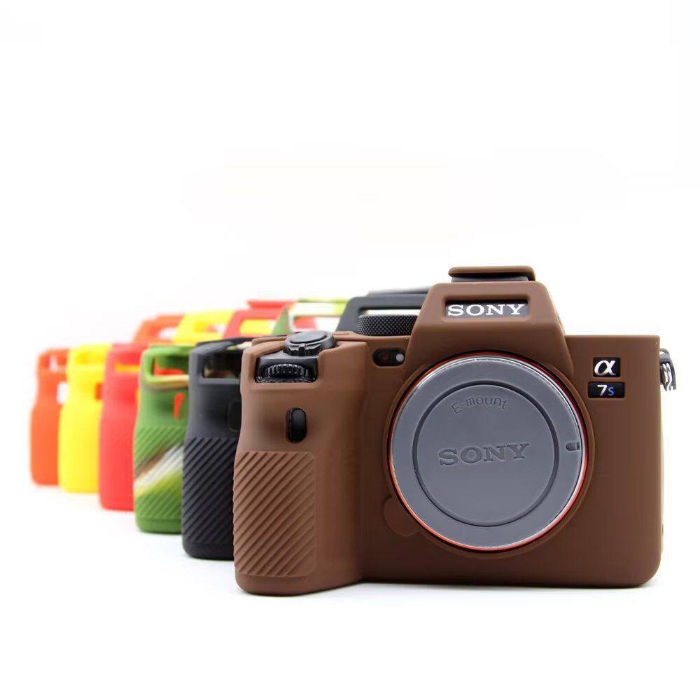 เหมาะสําหรับเคสซิลิโคน Sony a7s3 a7s3 เคสป้องกันกล้องเพื่อปกป้องกล้องเพื่อป้องกันการชนกัน