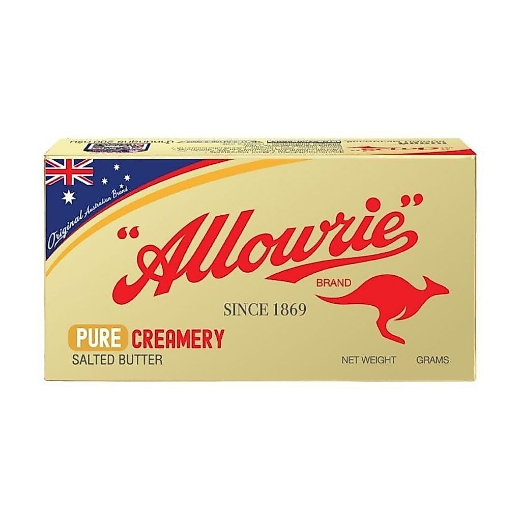 อลาวรี่ เนยสดเค็ม Allowrie Salted Butter 90g.