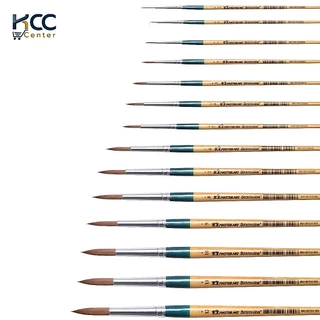 พู่กัน พู่กันสีน้ำ หัวกลม Master art รุ่น จิตรกรน้อย เบอร์ 00 – 12 (จำนวน 1 ด้าม)