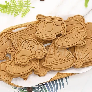 🍪COD🥧 แม่พิมพ์คุกกี้ ชุดแม่พิมพ์คุกกี้คริสต์มาส Snoopy 8Pcs/Set สําหรับทําเค้ก 3D DIY ของขวัญวันว/วันเกิด/วันครบรอบ