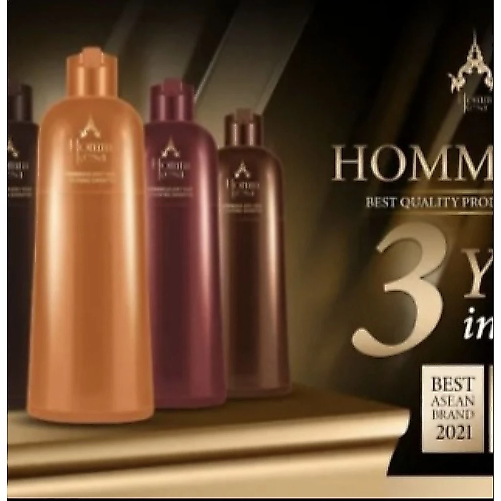 Hommkesa_แชมพูปิดผมขาวหอมเกศ_300ml.