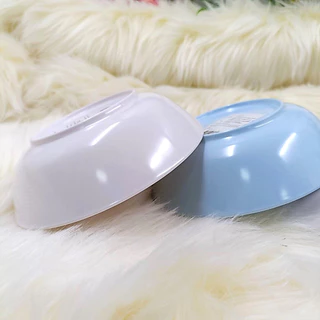 ถ้วยเมลามีน 6 นิ้ว สีพื้น ขาว ชมพู ฟ้า เนื้อหนาอย่างดี (ชุด 6 ใบ)