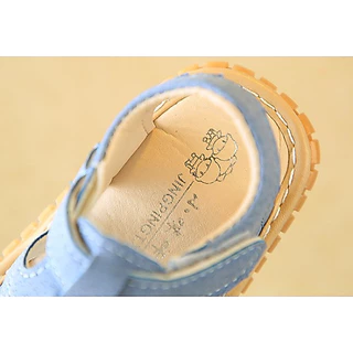 พร้อมส่ง รองเท้าเด็กวัยหัดเดิน มีเสียง พื้นยางกันลื่น รัดข้อเท้า สีสวยน่ารัก Toddler Barking Sandals